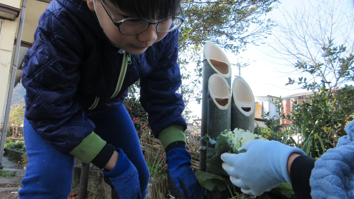 門松作り・大掃除