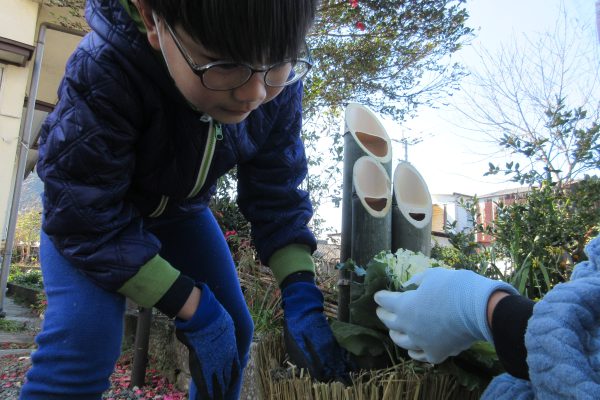 門松作り・大掃除